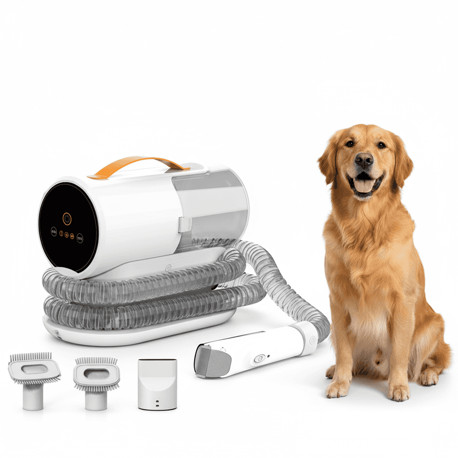 Powerful Pet Grooming Vacuum for Multi-Pet Homes - Large Capacity