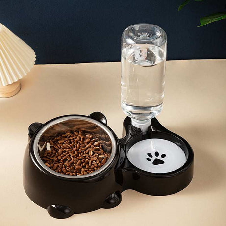 Pet Water Bottle and Bowl for Dogs & Cats