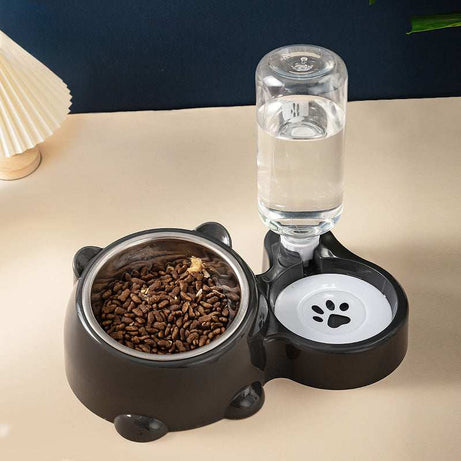 Pet Water Bottle and Bowl for Dogs & Cats