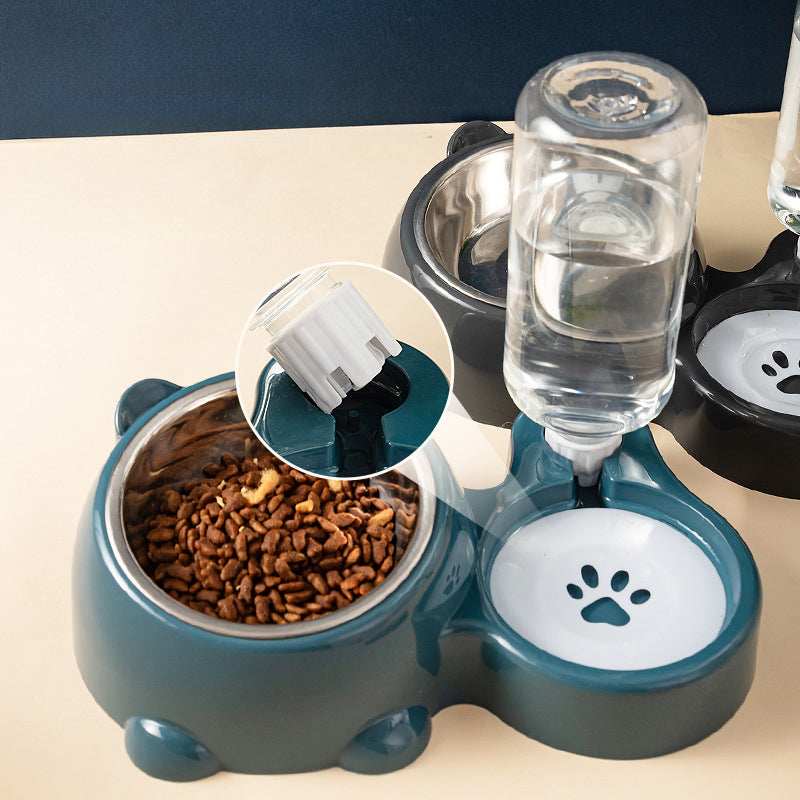 Pet Water Bottle and Bowl for Dogs & Cats