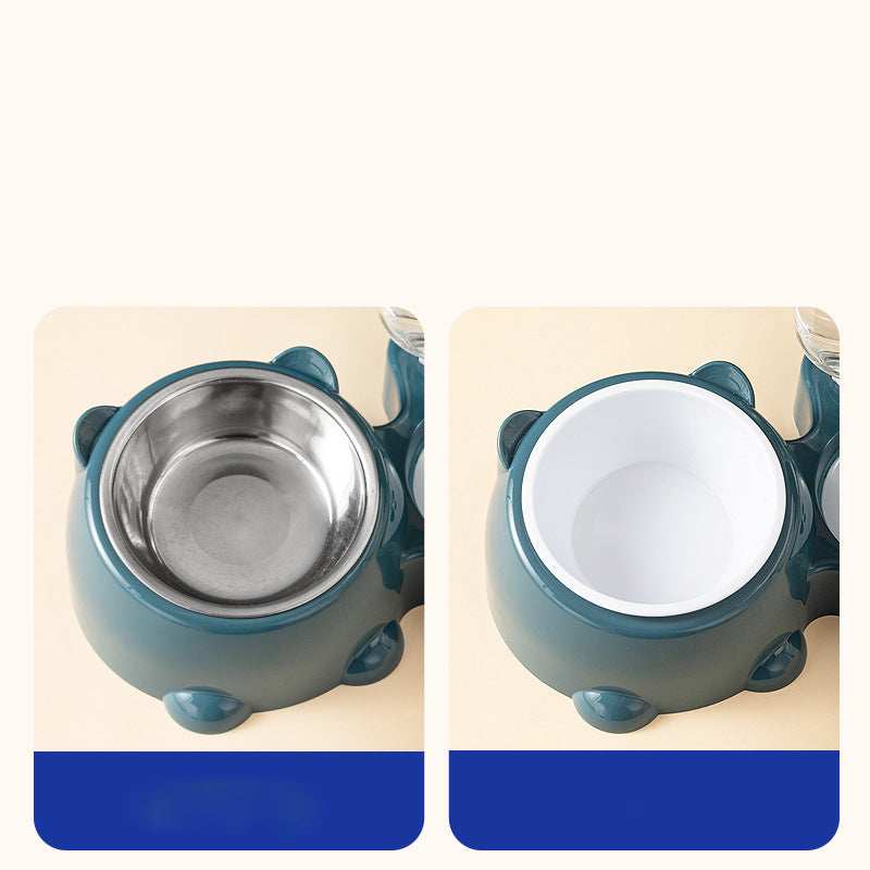 Pet Water Bottle and Bowl for Dogs & Cats
