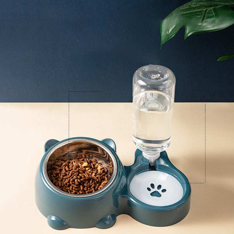 Pet Water Bottle and Bowl for Dogs & Cats