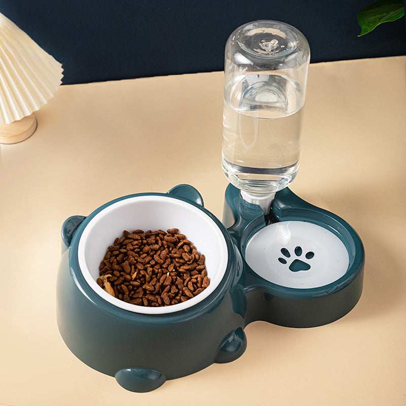 Pet Water Bottle and Bowl for Dogs & Cats