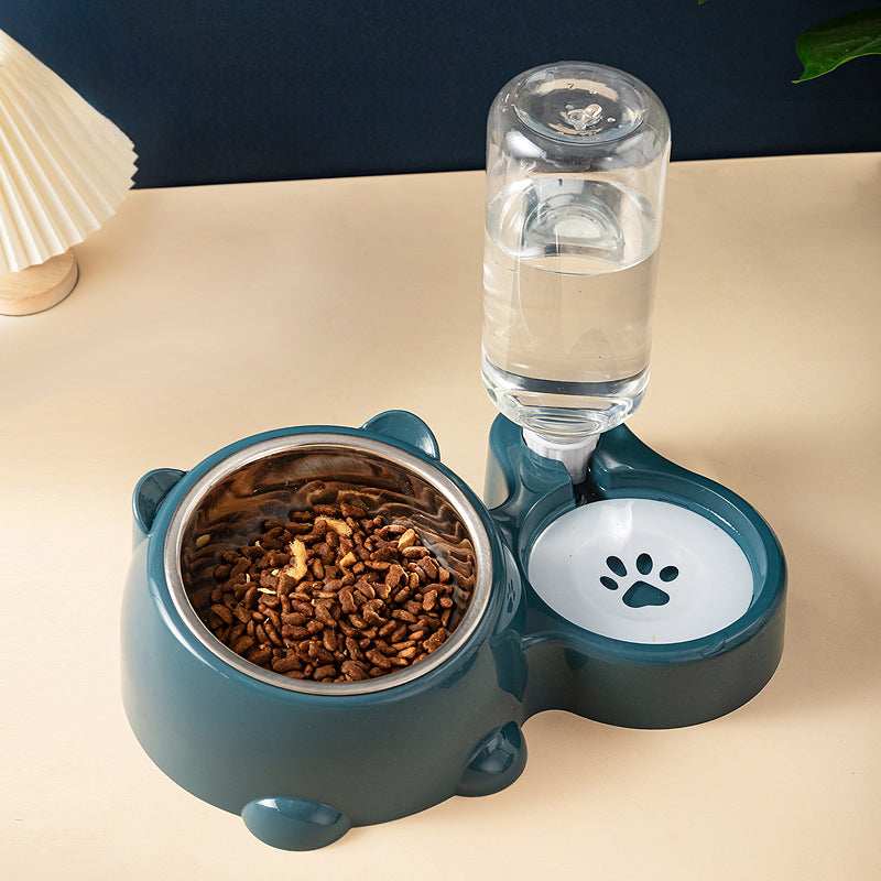 Pet Water Bottle and Bowl for Dogs & Cats