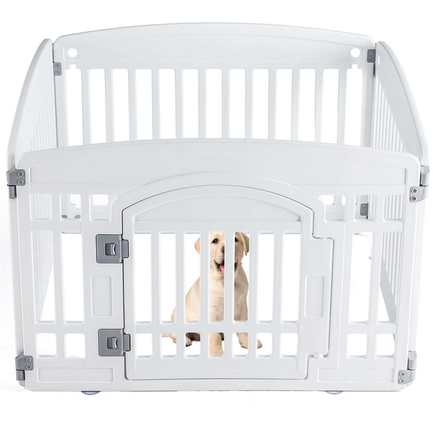 Safe & Reliable Dog Play Fence - Portable Pet Exercise Pen