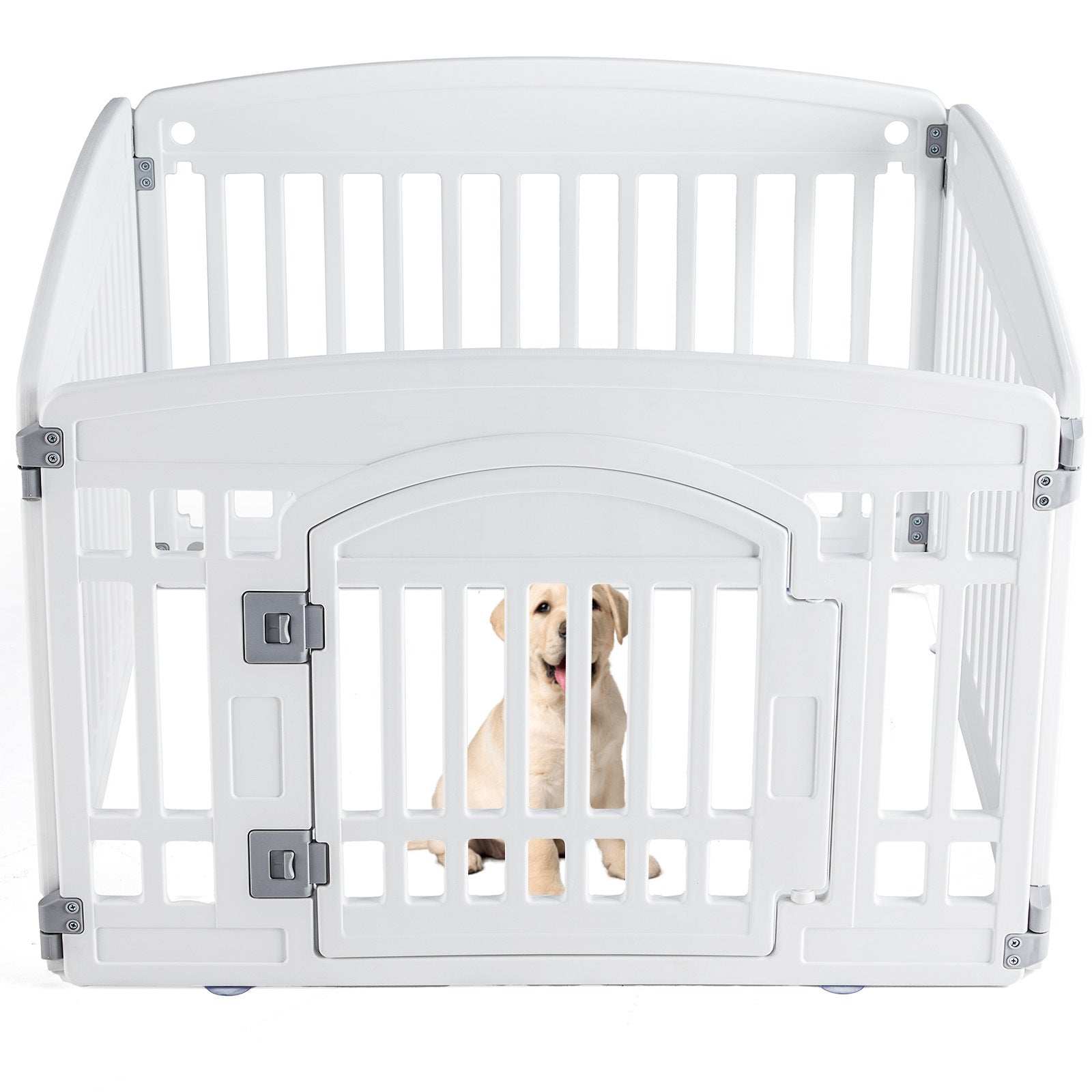 Safe & Reliable Dog Play Fence - Portable Pet Exercise Pen