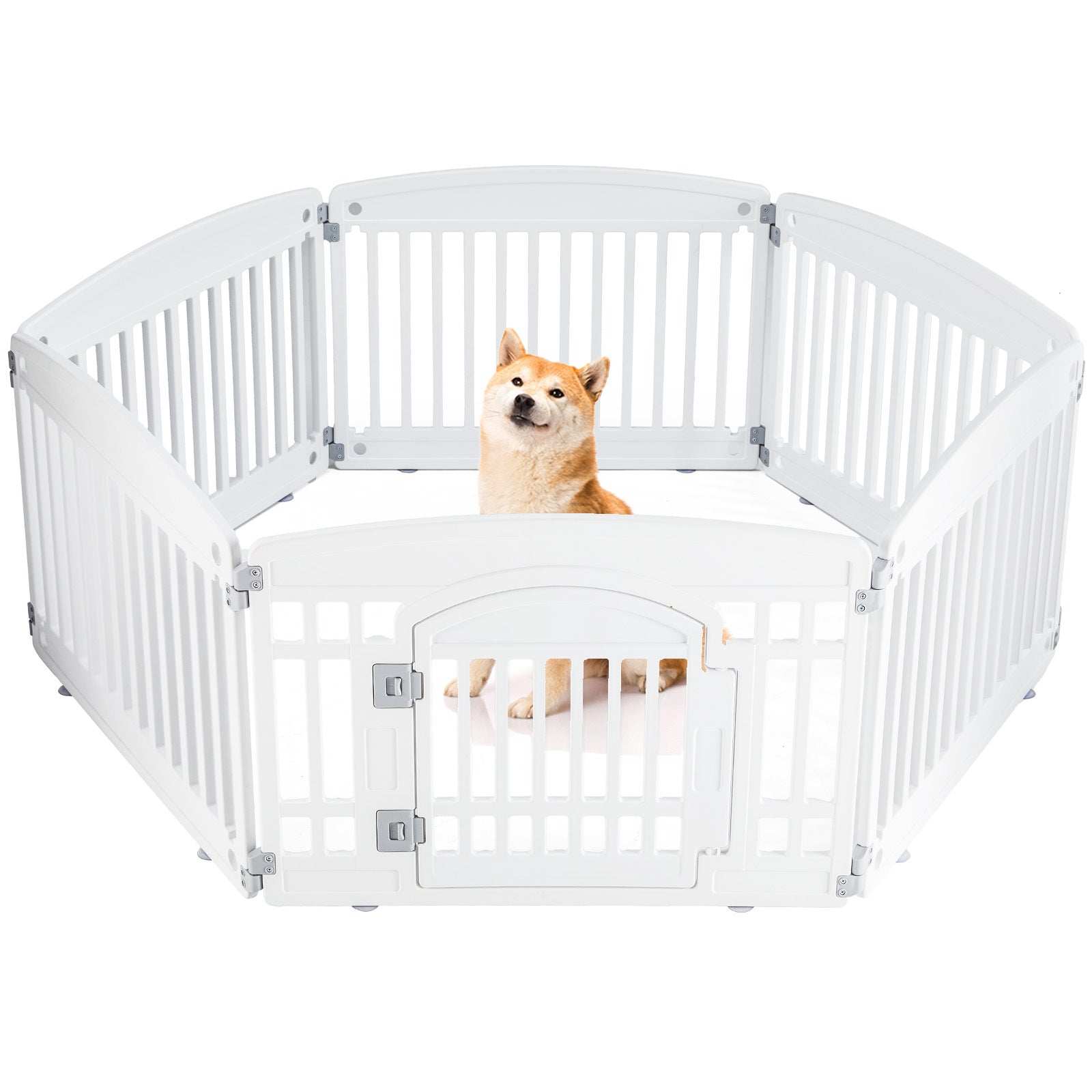 Safe & Reliable Dog Play Fence - Portable Pet Exercise Pen