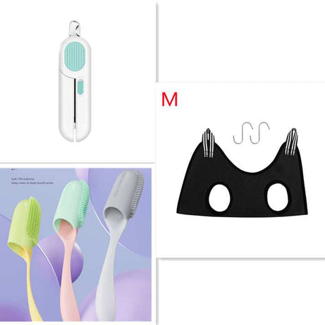LED Pet Nail Clippers - Professional Dog Cat Nail Trimmers with Safety Guard