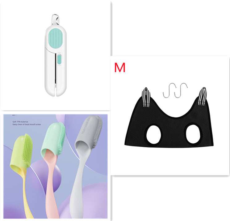 LED Pet Nail Clippers - Professional Dog Cat Nail Trimmers with Safety Guard