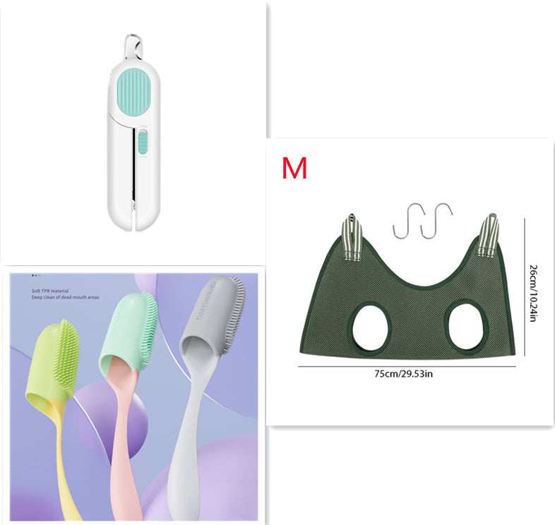 LED Pet Nail Clippers - Professional Dog Cat Nail Trimmers with Safety Guard