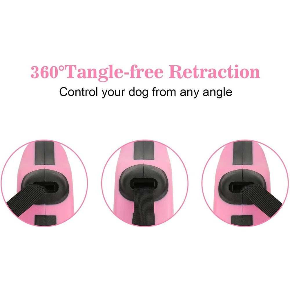 Retractable Dog Leash - 3m & 5m Options