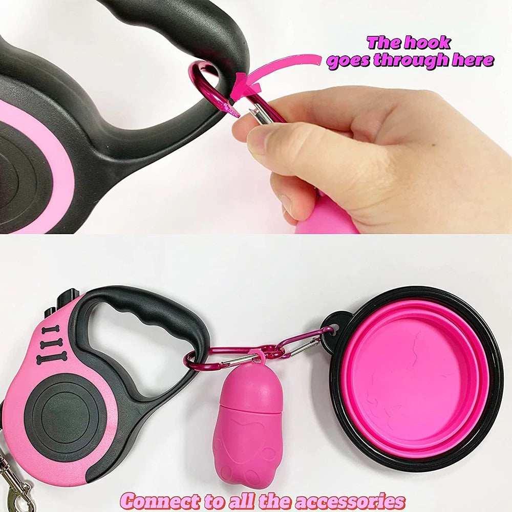 Retractable Dog Leash - 3m & 5m Options