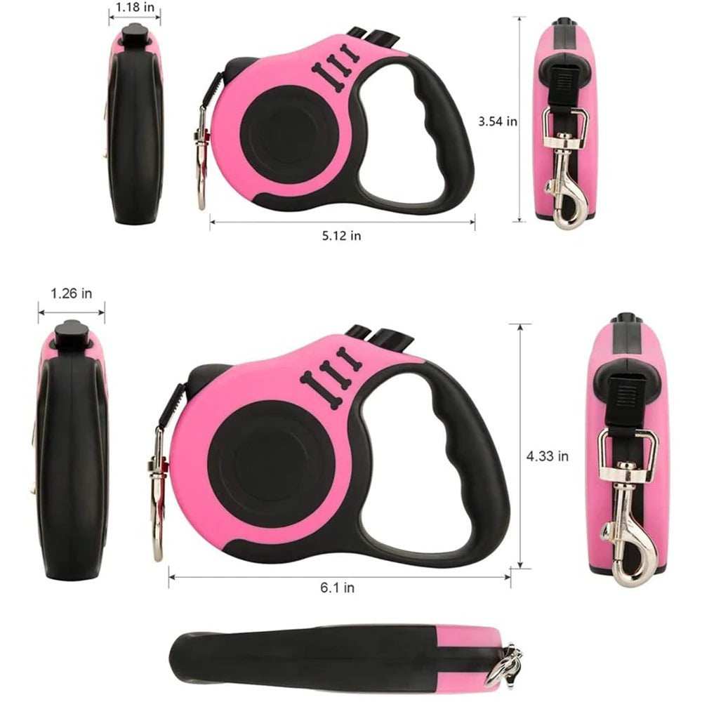 Retractable Dog Leash - 3m & 5m Options
