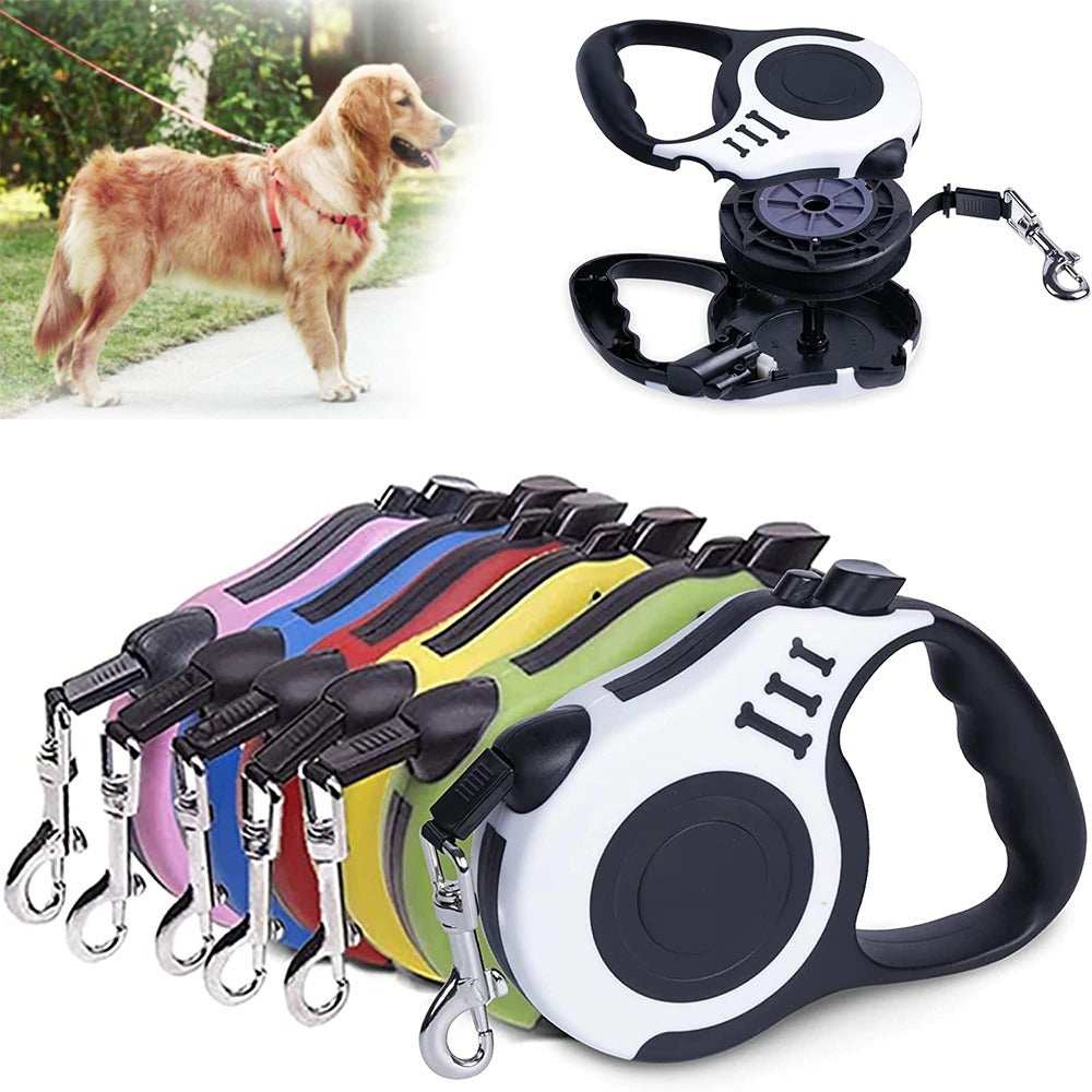 Retractable Dog Leash - 3m & 5m Options