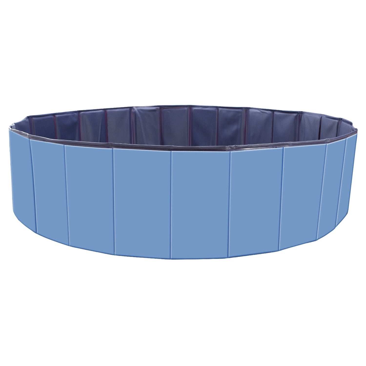 Large Round 63-inch Portable Foldable Dog Pool