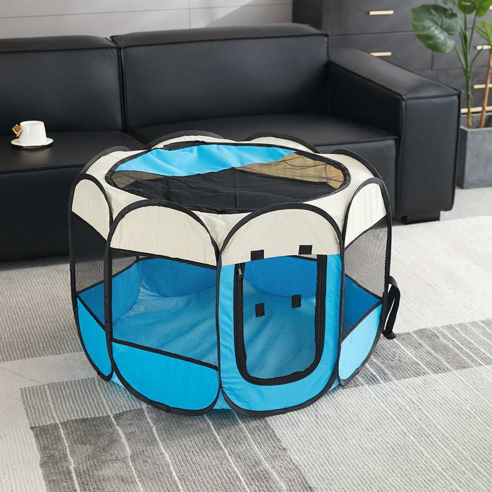 Portable Pet Playpen for Dogs and Cats