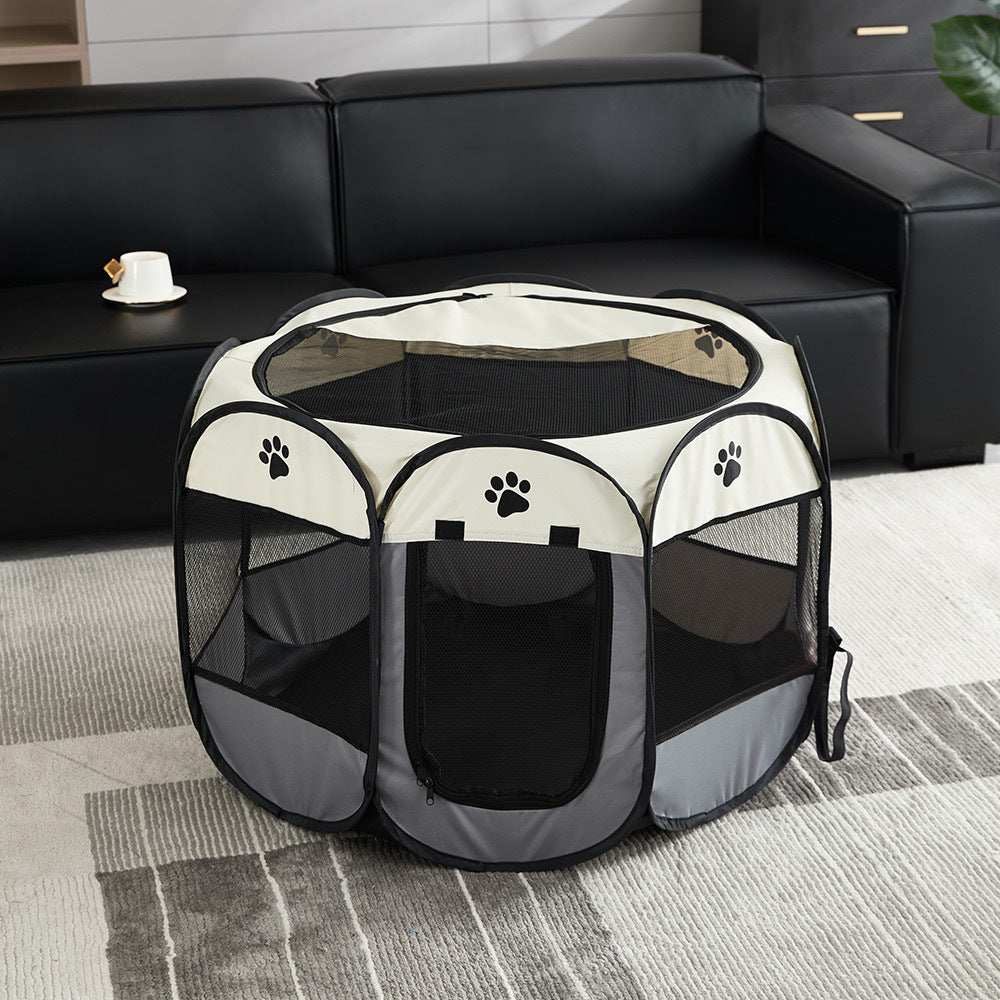 Portable Pet Playpen for Dogs and Cats