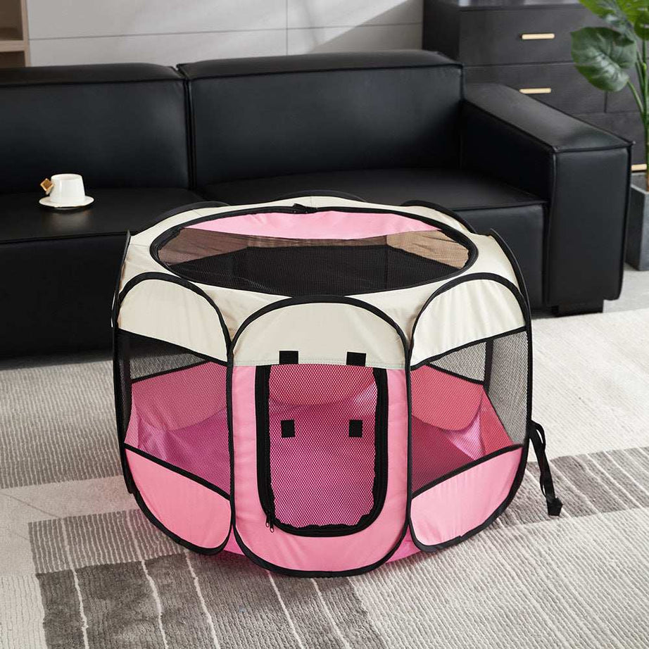 Portable Pet Playpen for Dogs and Cats