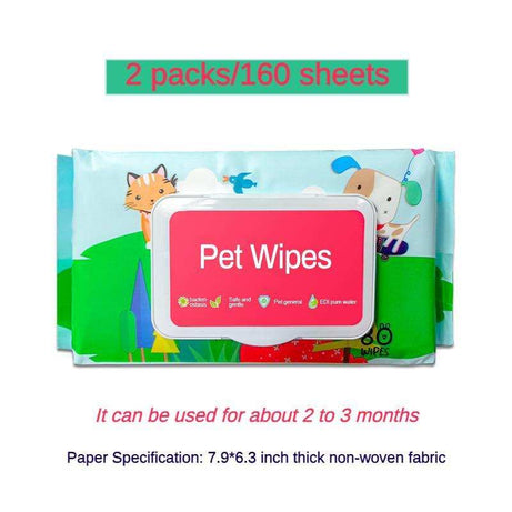 Gentle & Safe Cleaning Care Pet Wipes