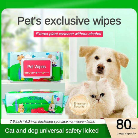 Gentle & Safe Cleaning Care Pet Wipes