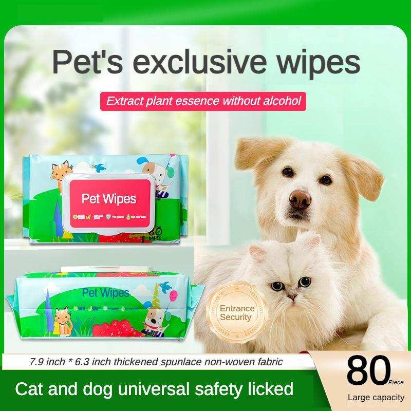 Gentle & Safe Cleaning Care Pet Wipes