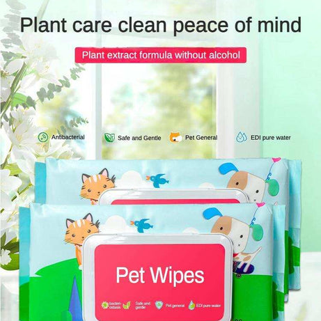 Gentle & Safe Cleaning Care Pet Wipes