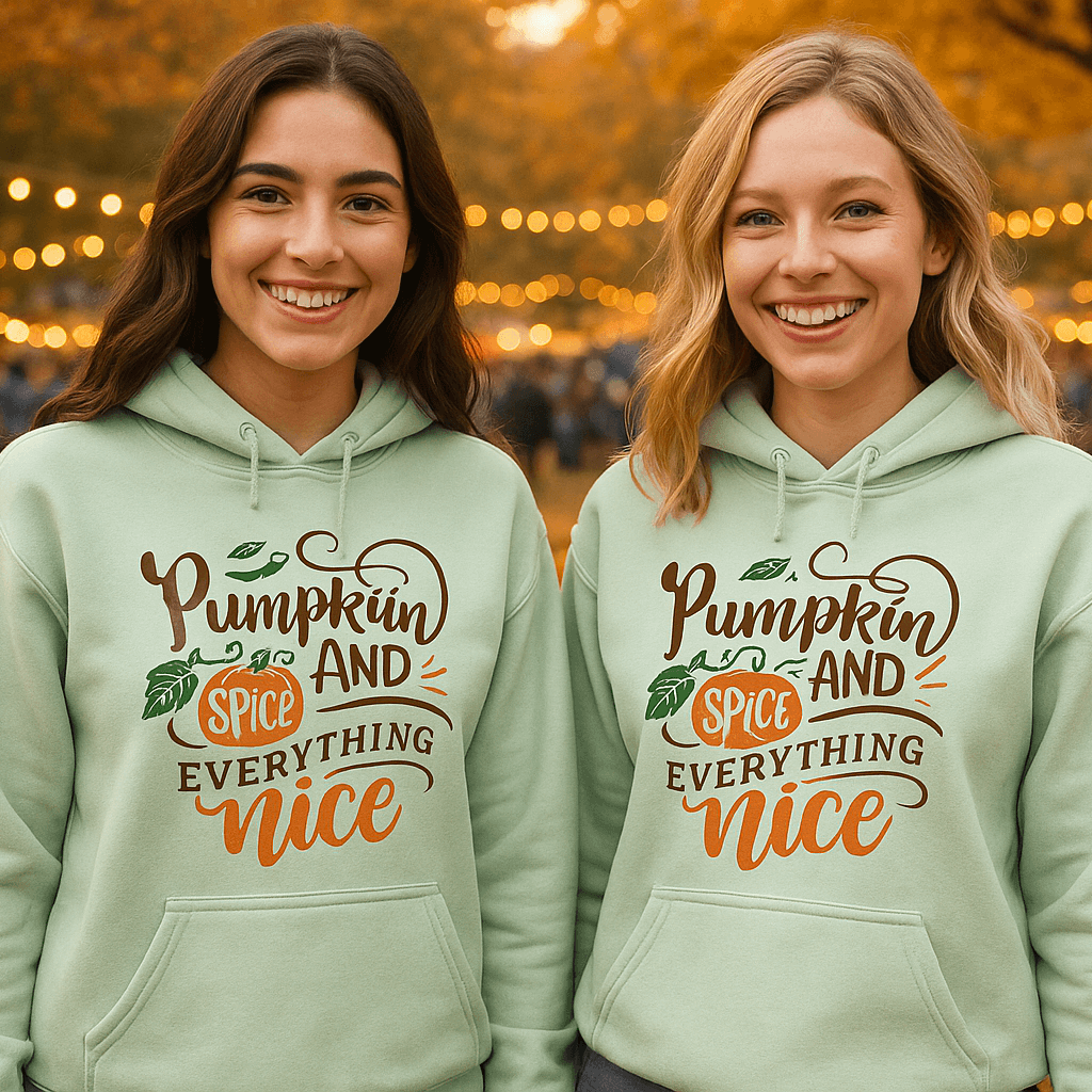 Pumpkin Spice Hoodie Sweatshirt - Fall Vibes Style
