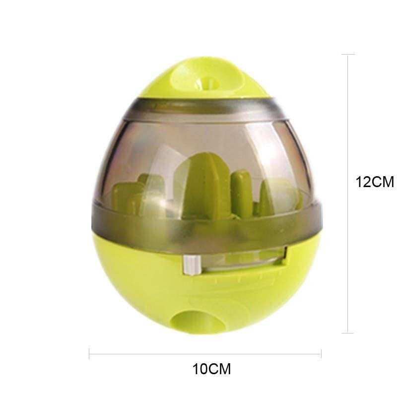 Interactive Leak Food Tumbler Pet Puppy Feeder Dispenser Bowl