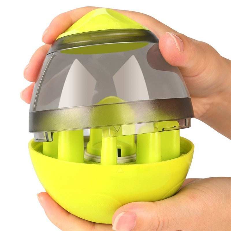 Interactive Leak Food Tumbler Pet Puppy Feeder Dispenser Bowl