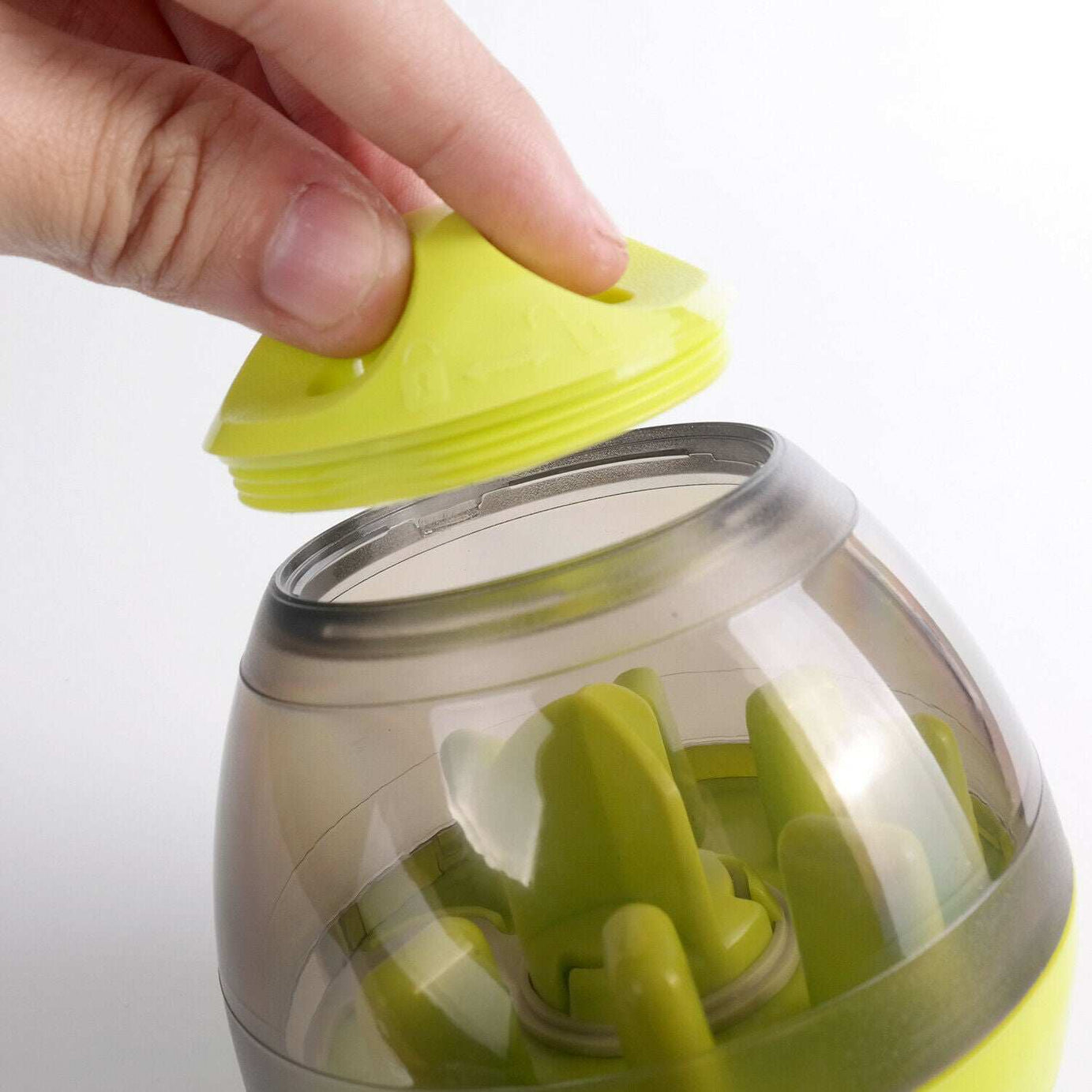 Interactive Leak Food Tumbler Pet Puppy Feeder Dispenser Bowl