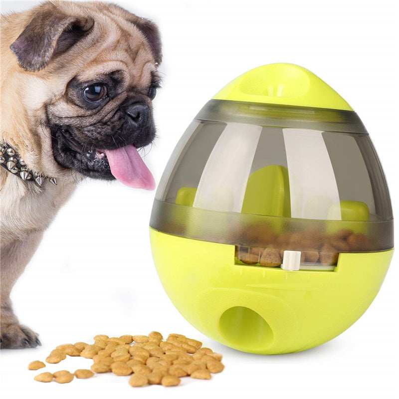 Interactive Leak Food Tumbler Pet Puppy Feeder Dispenser Bowl