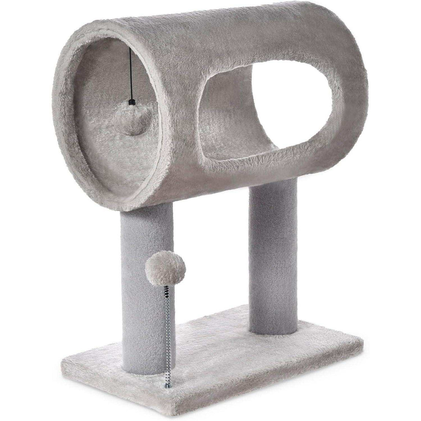 Gray Indoor Cat Tree - 20.5 Inch Tower