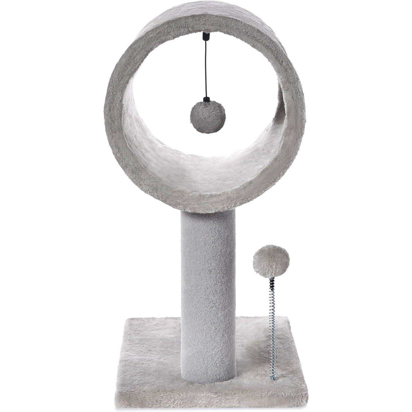 Gray Indoor Cat Tree - 20.5 Inch Tower