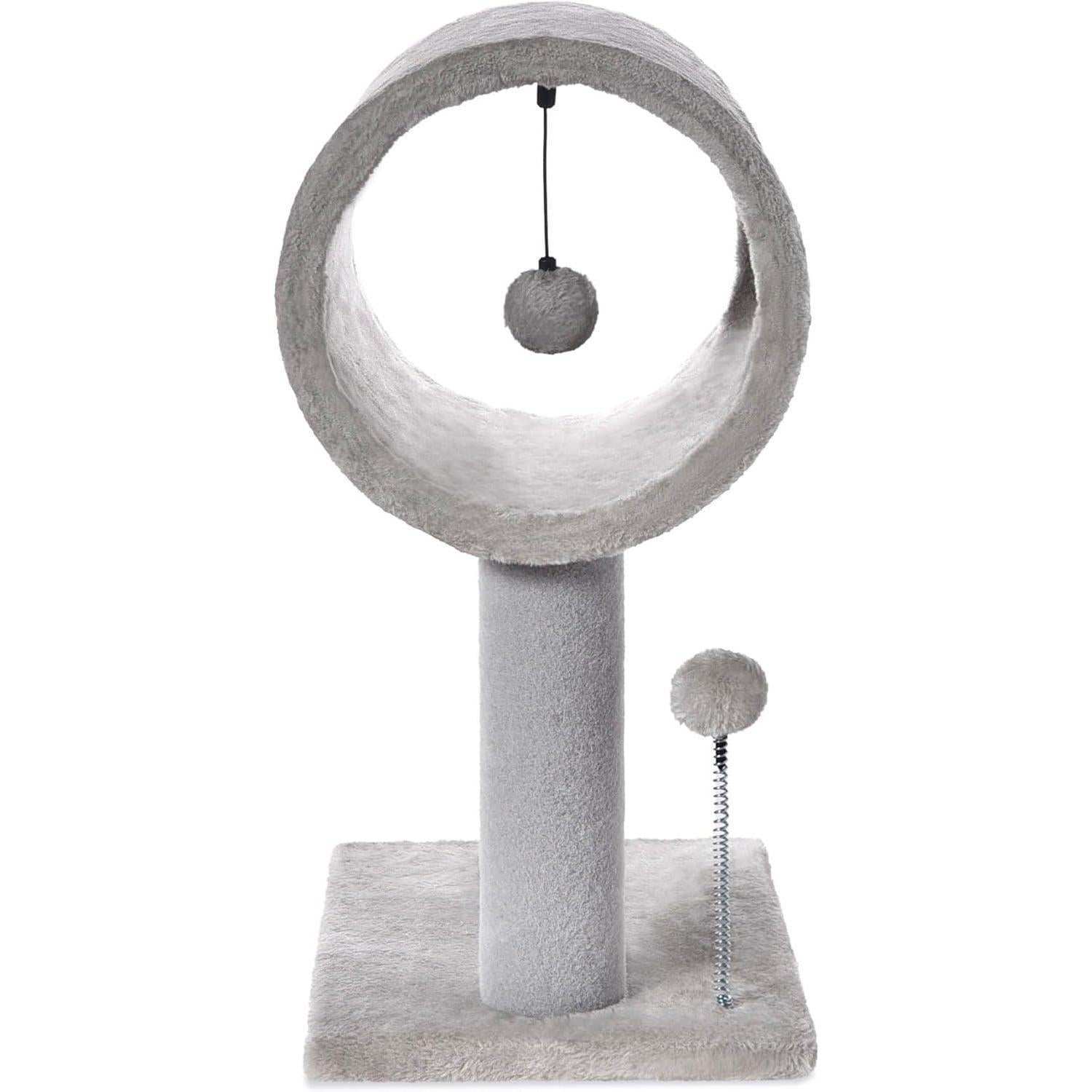Gray Indoor Cat Tree - 20.5 Inch Tower