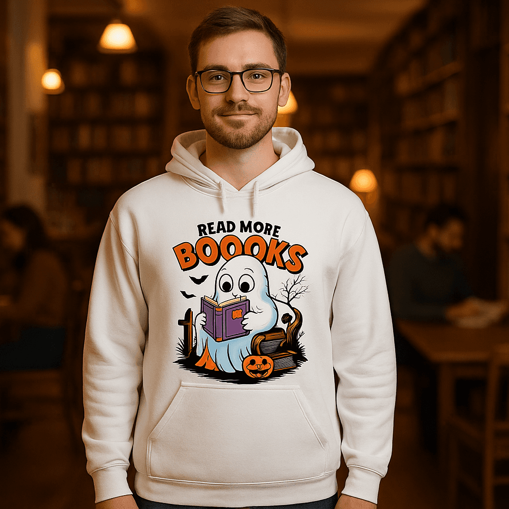 Read More Books Hoodie Sweatshirt - Literary Style