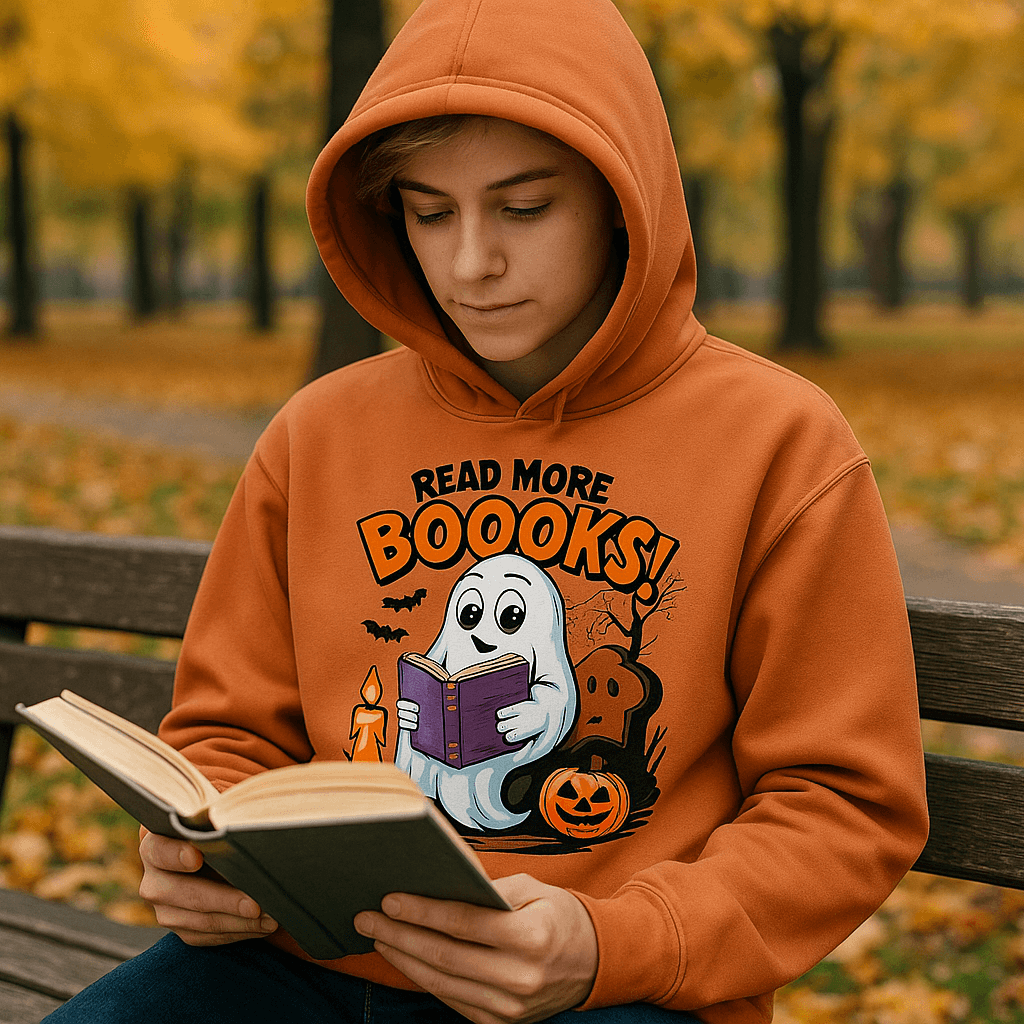 Read More Books Hoodie Sweatshirt - Literary Style