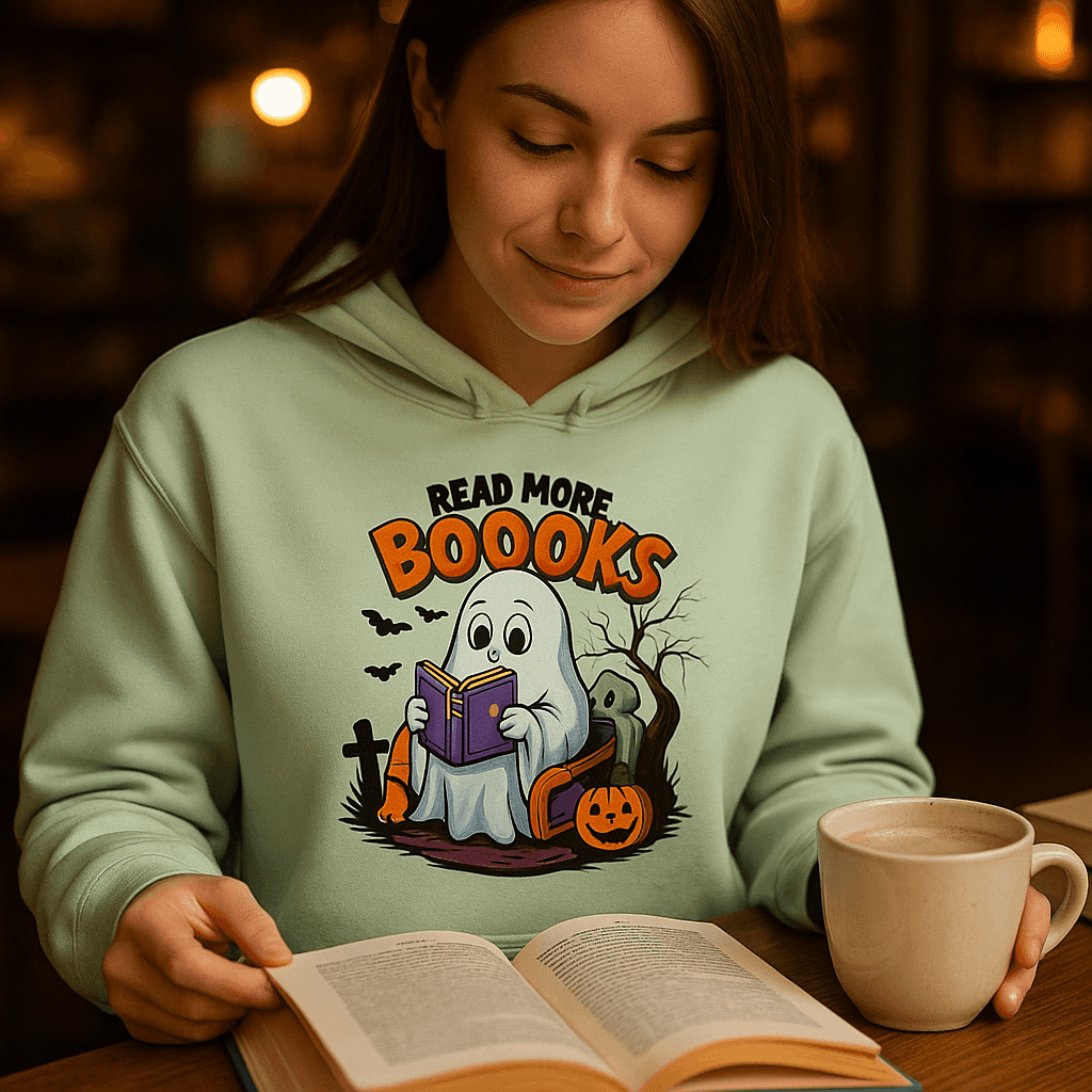 Read More Books Hoodie Sweatshirt - Literary Style