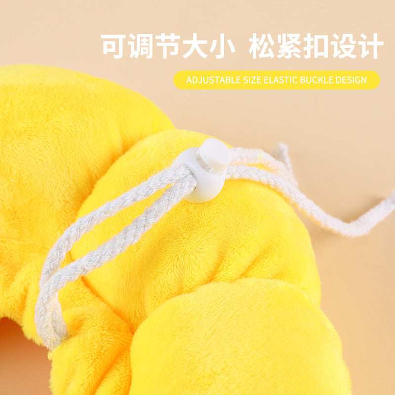 Cute Sunflower Adjustable After Surgery Recovery Neck Cone