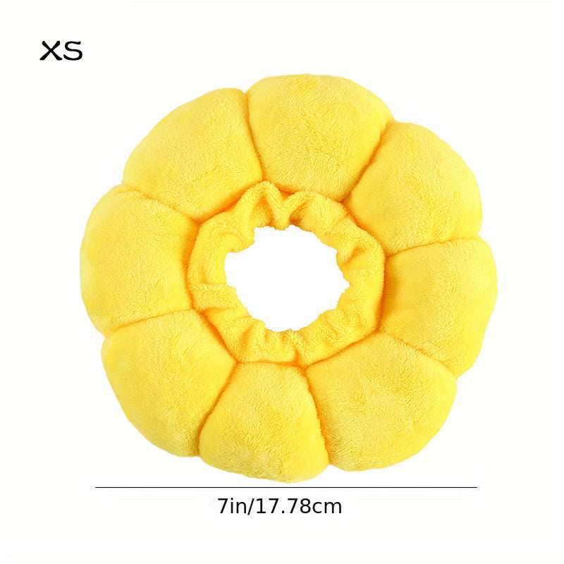 Cute Sunflower Adjustable After Surgery Recovery Neck Cone