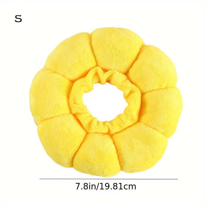 Cute Sunflower Adjustable After Surgery Recovery Neck Cone