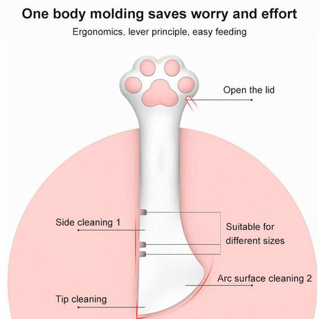 Multifunction Pet Canned Wet Dry Scoop Spoon Jar Opener