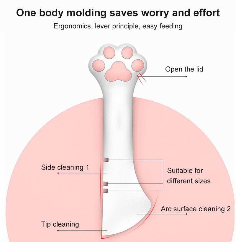 Multifunction Pet Canned Wet Dry Scoop Spoon Jar Opener