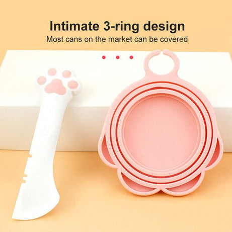 Multifunction Pet Canned Wet Dry Scoop Spoon Jar Opener