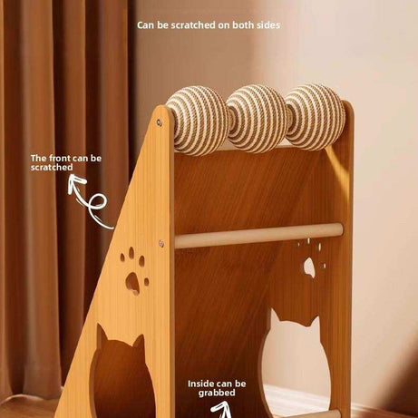 High-end Large Cat Living Room Decorative Scratching Board Tower