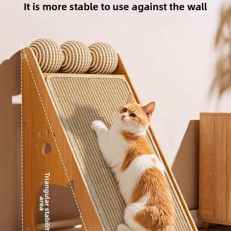 High-end Large Cat Living Room Decorative Scratching Board Tower