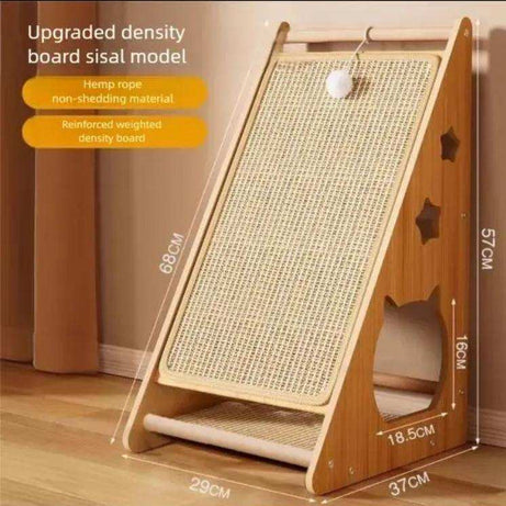 High-end Large Cat Living Room Decorative Scratching Board Tower