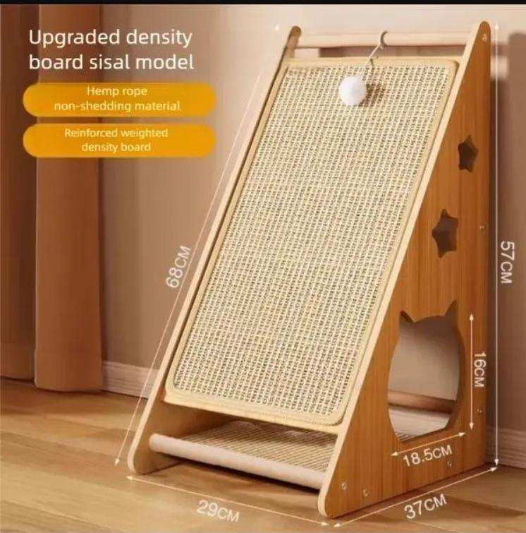 High-end Large Cat Living Room Decorative Scratching Board Tower