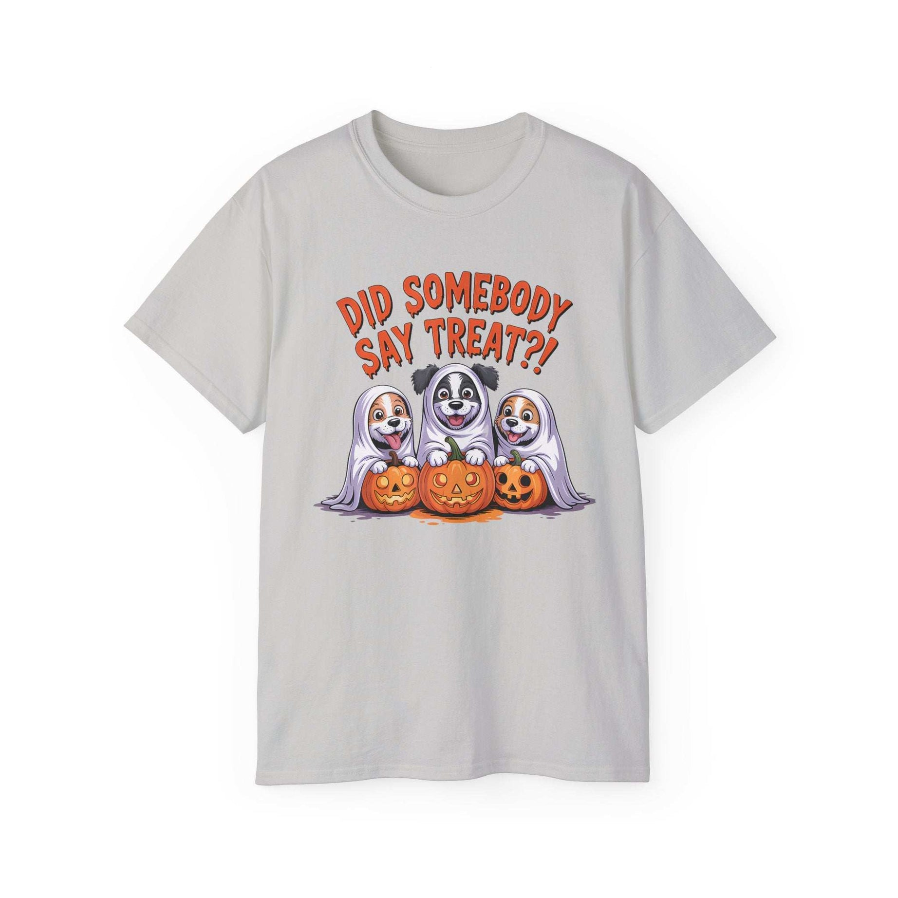 Spooky Halloween Dog Tee - Fun Ghosts T-Shirt
