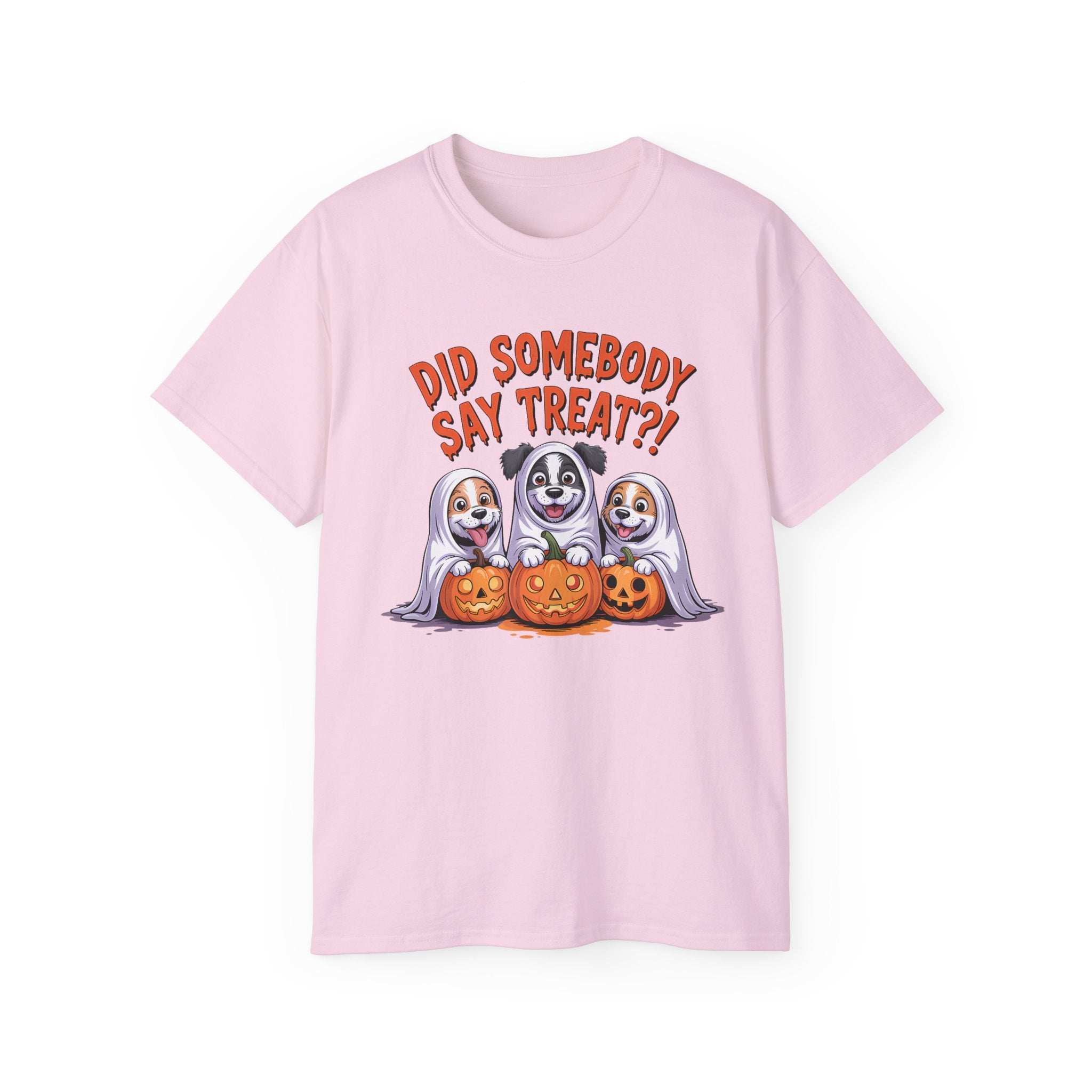 Spooky Halloween Dog Tee - Fun Ghosts T-Shirt