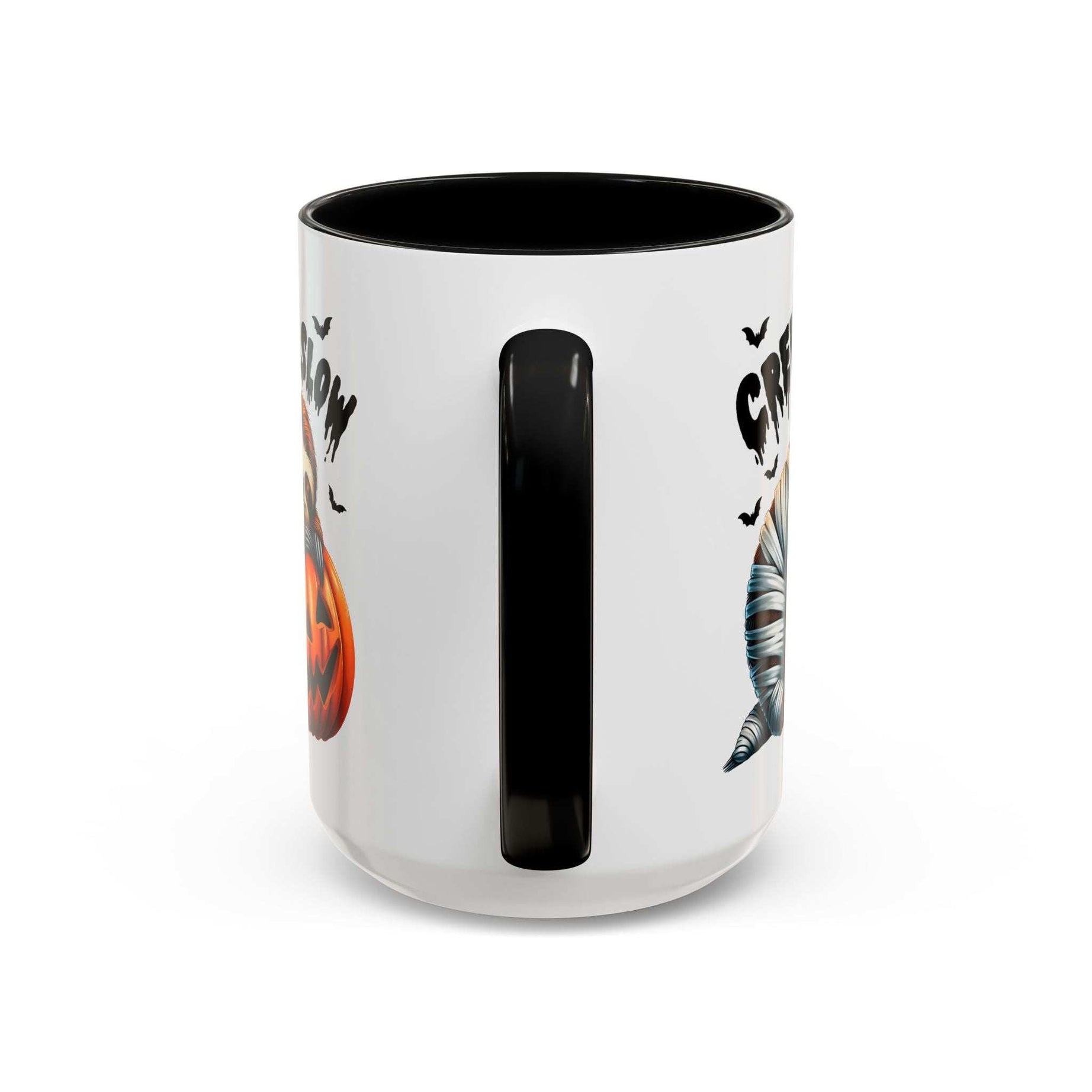 Halloween Sloth Coffee Mug - Spooky Creep It Slow Ceramic Drinkware